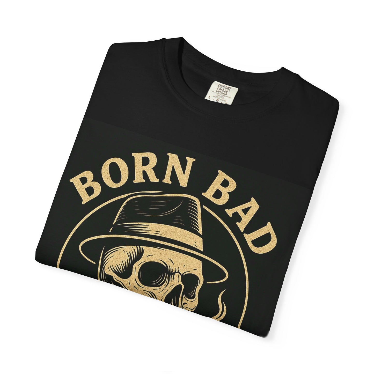 Born Bad Skull Unisex T-Shirt - Edgy Graphic Tee for Everyday Wear