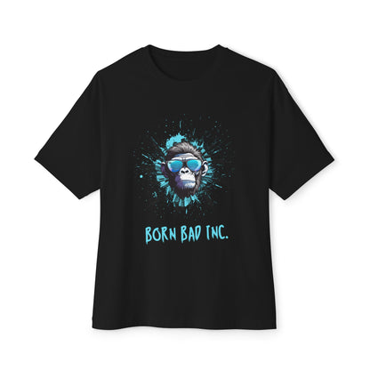 Born Bad Inc. Unisex Oversized Boxy Tee - Fun & Relaxed Style for Everyday Wear
