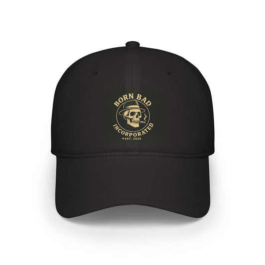 Born Bad Low Profile Baseball Cap - Edgy Style for Casual Wear