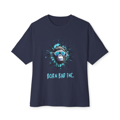 Born Bad Inc. Unisex Oversized Boxy Tee - Fun & Relaxed Style for Everyday Wear