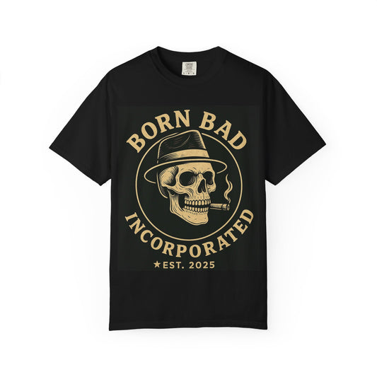 Born Bad Skull Unisex T-Shirt - Edgy Graphic Tee for Everyday Wear